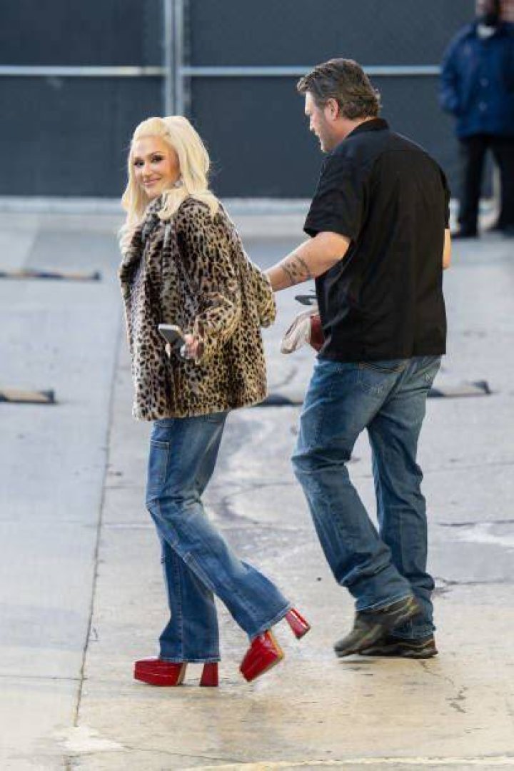 Gwen Stefani on February 14, 2024.