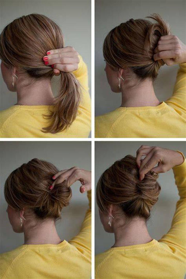 Hairstyle Howto Easy French Roll Hair Romance French twist hair