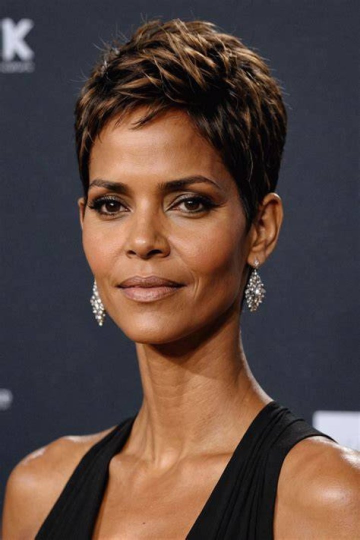 Halle Berry Pixie Cut
