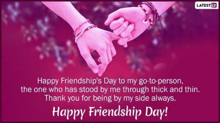 Happy Friendship Day 2019
