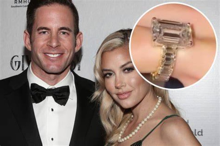 Heather Rae Young Engagement Ring Upgrade from Tarek El Moussa