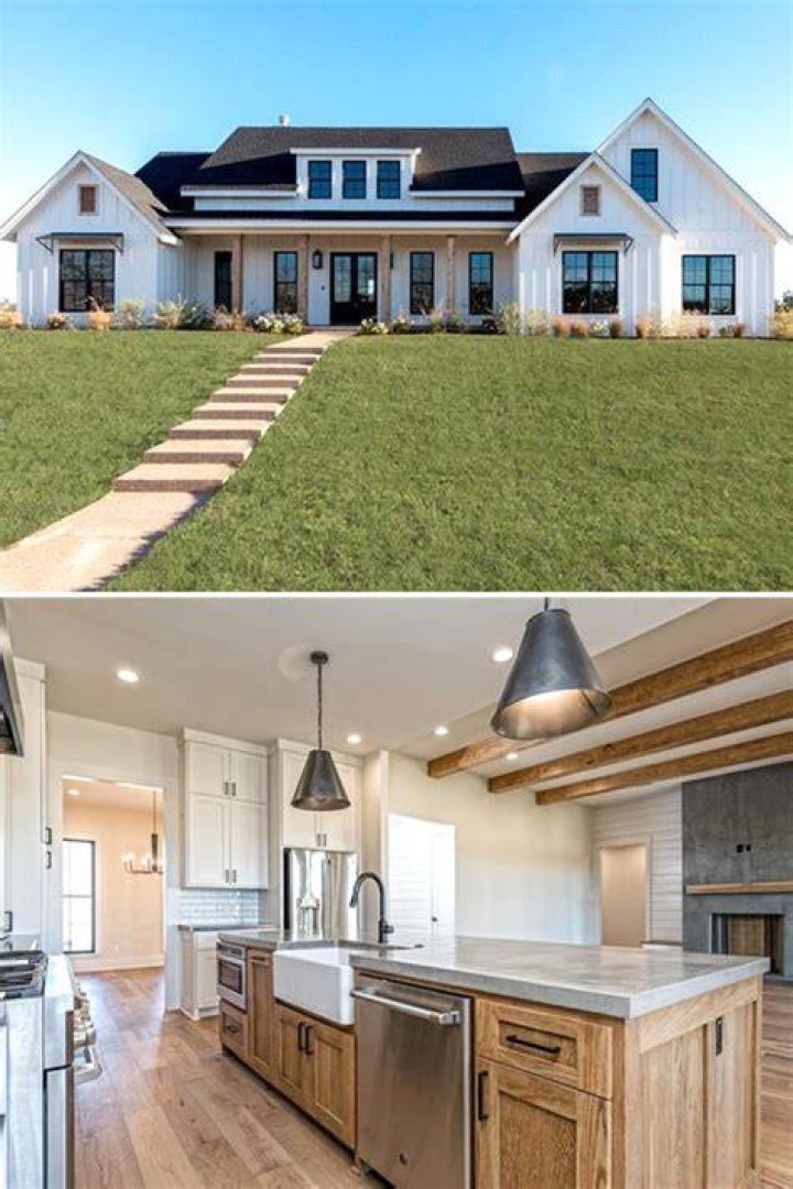Hey fixer upper fans chip and joanna gaines built a spec farmhouse in texas Artofit