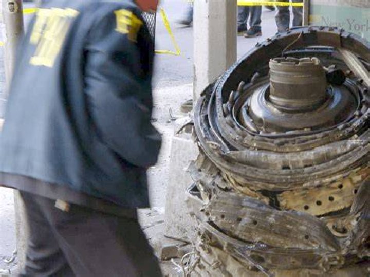 Hijacked United Airlines Flight 175 crashed into the south tower of the World Trade Center at 9.03am on September 11, 2001