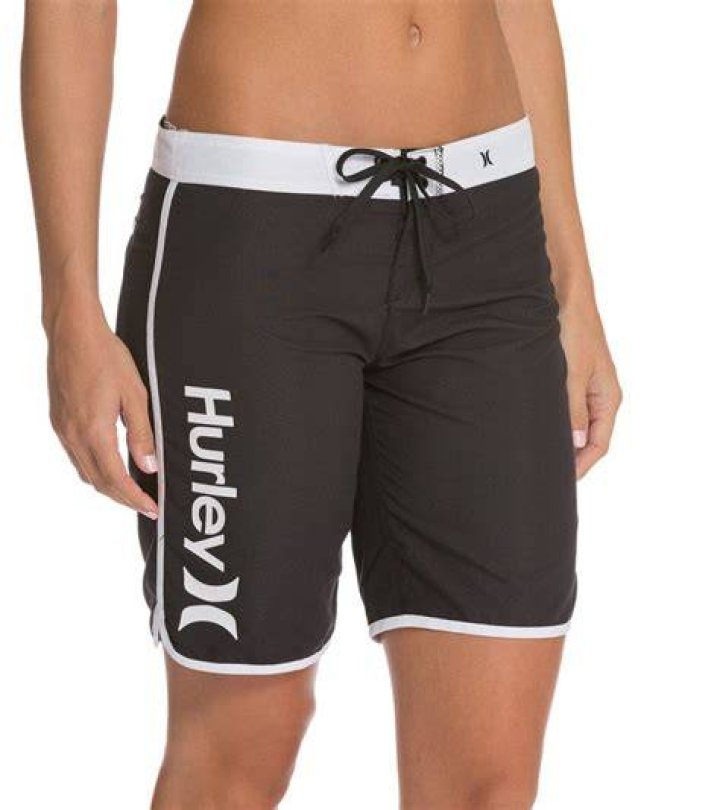 Hurley Women's Quick Dry Resin Compression Bikini Surf Bottom eBay