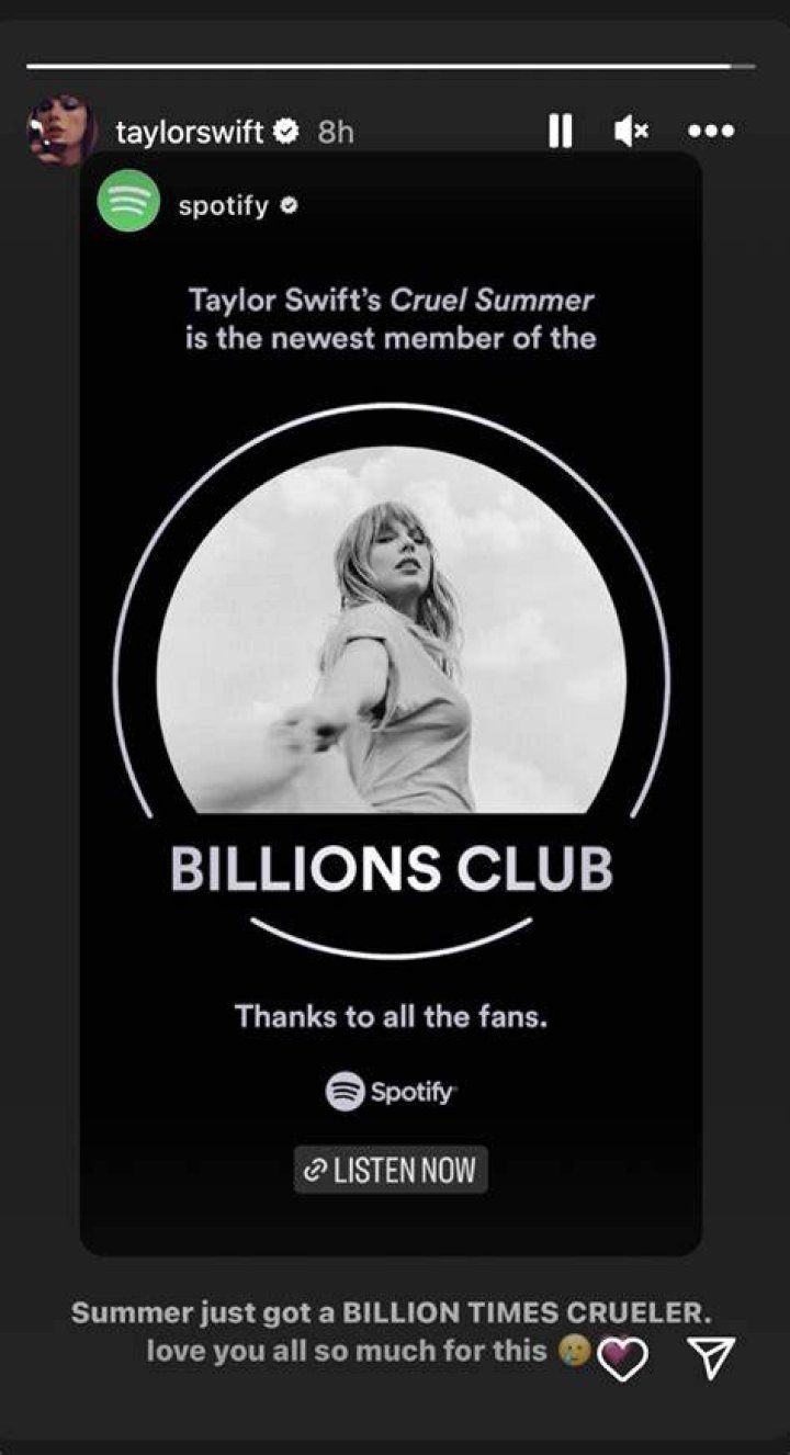 It comes after Swift broke her silence on the video that leaked last week