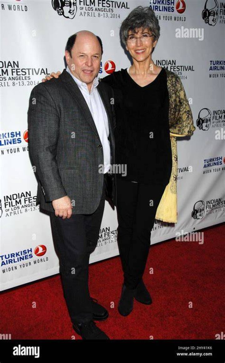Jason Alexander and Daena E. Title attend the Broadway Opening Night performance of 'The Prince of Broadway' at the Samuel J. Friedman Theatre on August 24, 2017 in New York City.