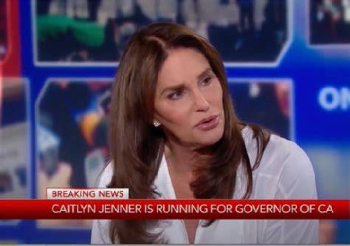Jenner is running for Governor of California to unseat Democratic Gov. Gavin Newsom