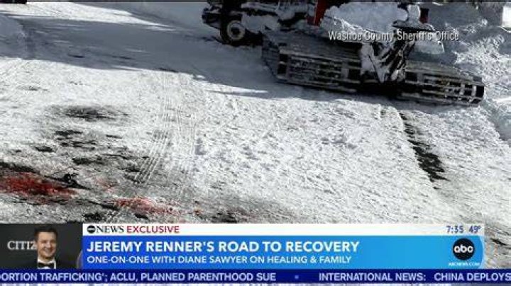 JEREMY RENNER SNOW RELATED ACCIDENT Brief Life History Of Jeremy Renner And His Snow related Accident On st January .