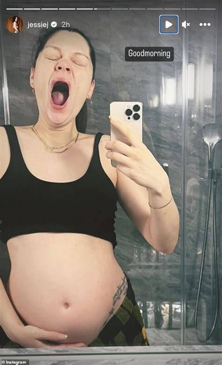 Jessie has been candid in documenting her pregnancy on social media
