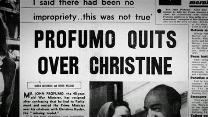 John Profumo was forced to quit as a Cabinet minister after lying to the House of Commons about the affair