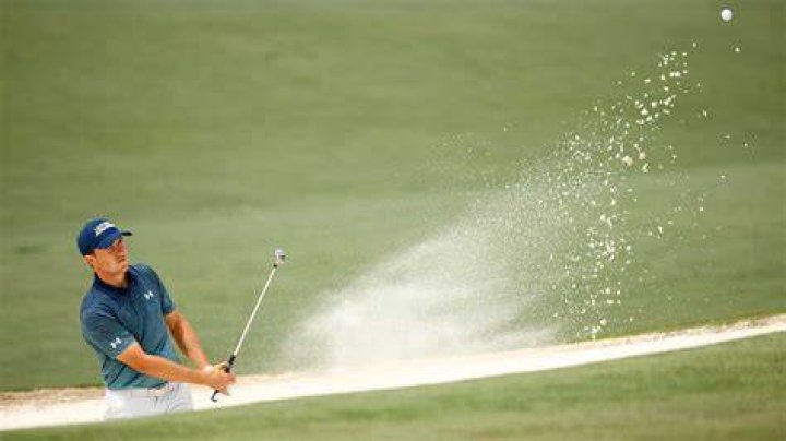 Jordan Spieth in action at the AT&T Pebble Beach Pro-Am