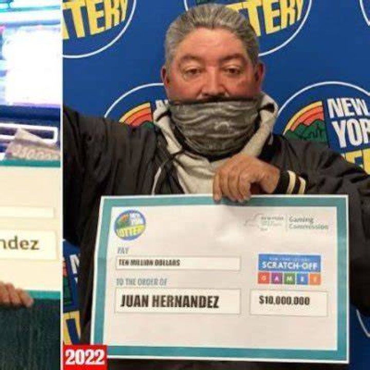 Juan Hernandez pocketed $10million on the lottery - years after winning the jackpot on a different game
