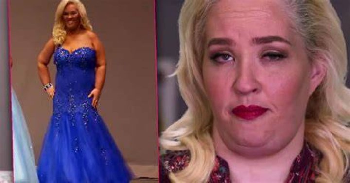 June had gained 50 pounds but is working it off through diet and exercise