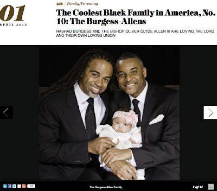 Just Talk OC Allen III and His First Gentleman Adopts a Baby Girl
