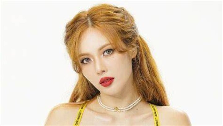 K-pop idol Hyuna
