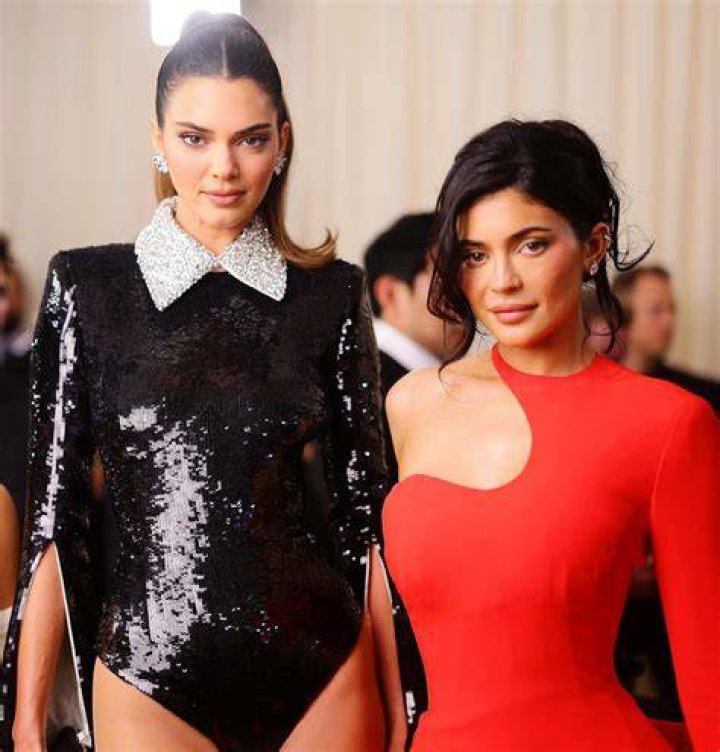 Kendall and Kylie, who is seen above, also shared photos from the shoot