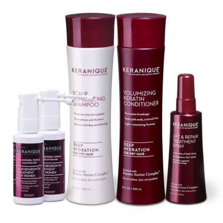 Keranique Keranique 60 Day Deep Hydration Body and Volume System for Thinning Dry Hair