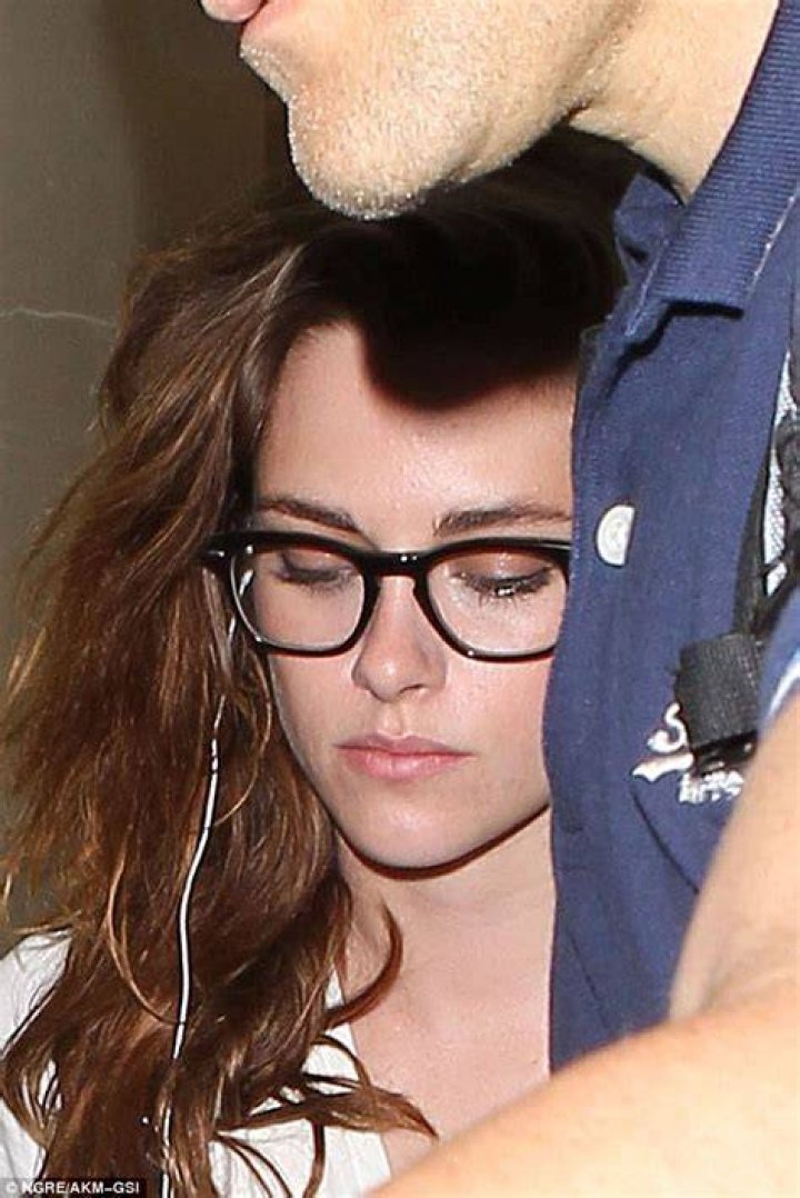Kristen was spotted looking sad in her first public outing