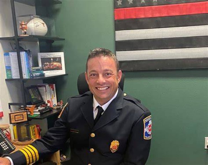 Larchwood Fire Chief Tony DeSmet told said: 'Fortunately it didn’t make it all the way into the house but it did break through the kitchen ceiling'