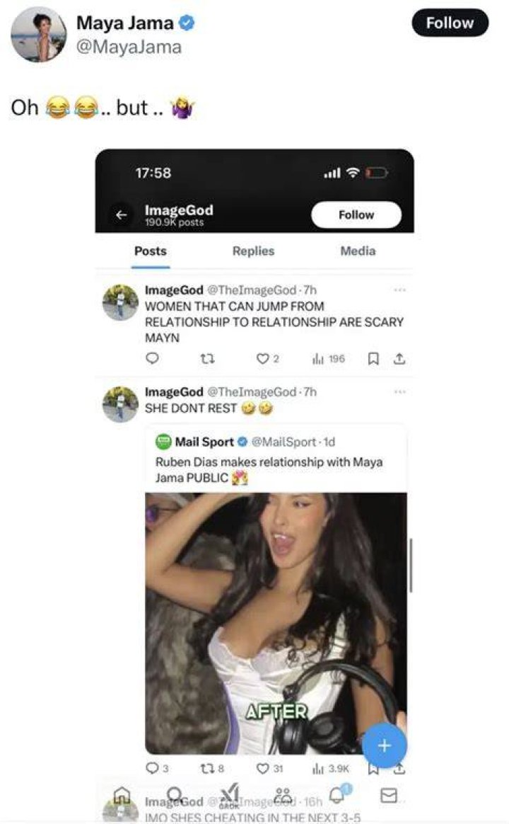 Last week, Maya clapped back against the troll in a hilarious exchange