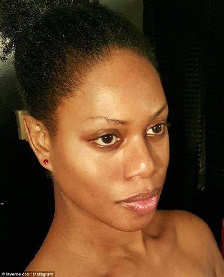 Laverne Cox ditches her weave and makeup in a stunning stripped back selfie Daily Mail Online