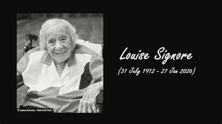 Louise Signore from New York City turned 107 on July 31