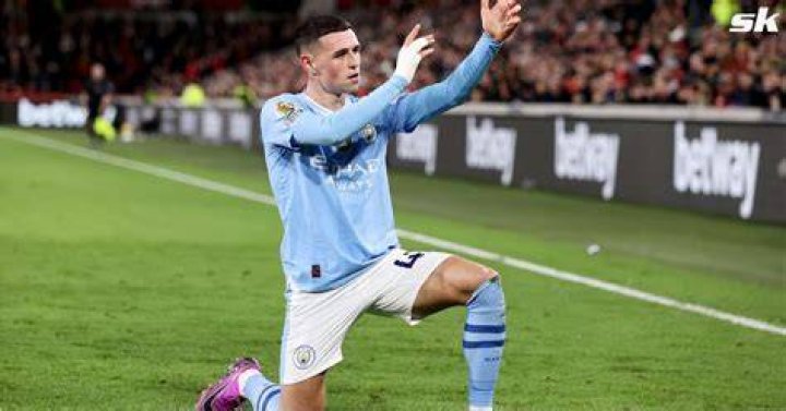 Manchester City star Phil Foden has been dealing with a foot injury