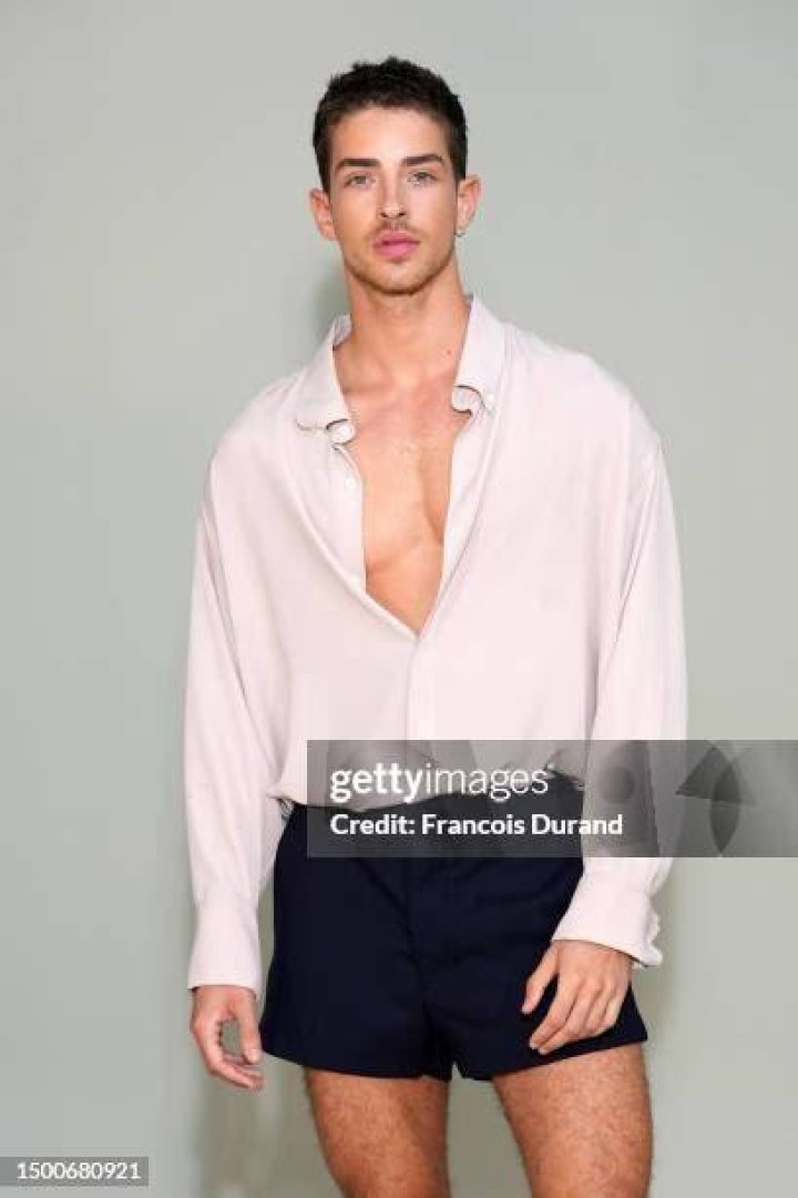 Manu Ríos at Paris Fashion Week on January 21, 2023