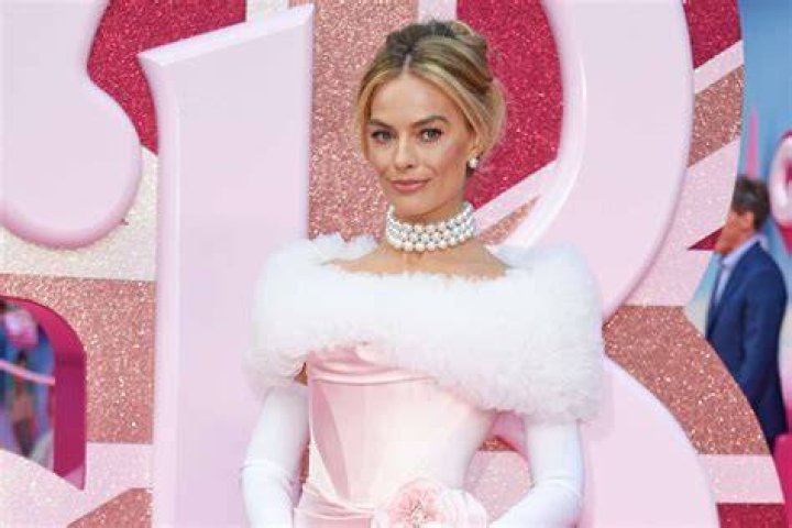 Margot Robbie Embodies Enchanted Evening Barbie in Vivienne Westwood