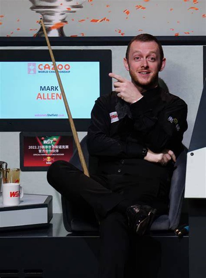 Mark Allen has made the semi-finals of the tournament for only the second time