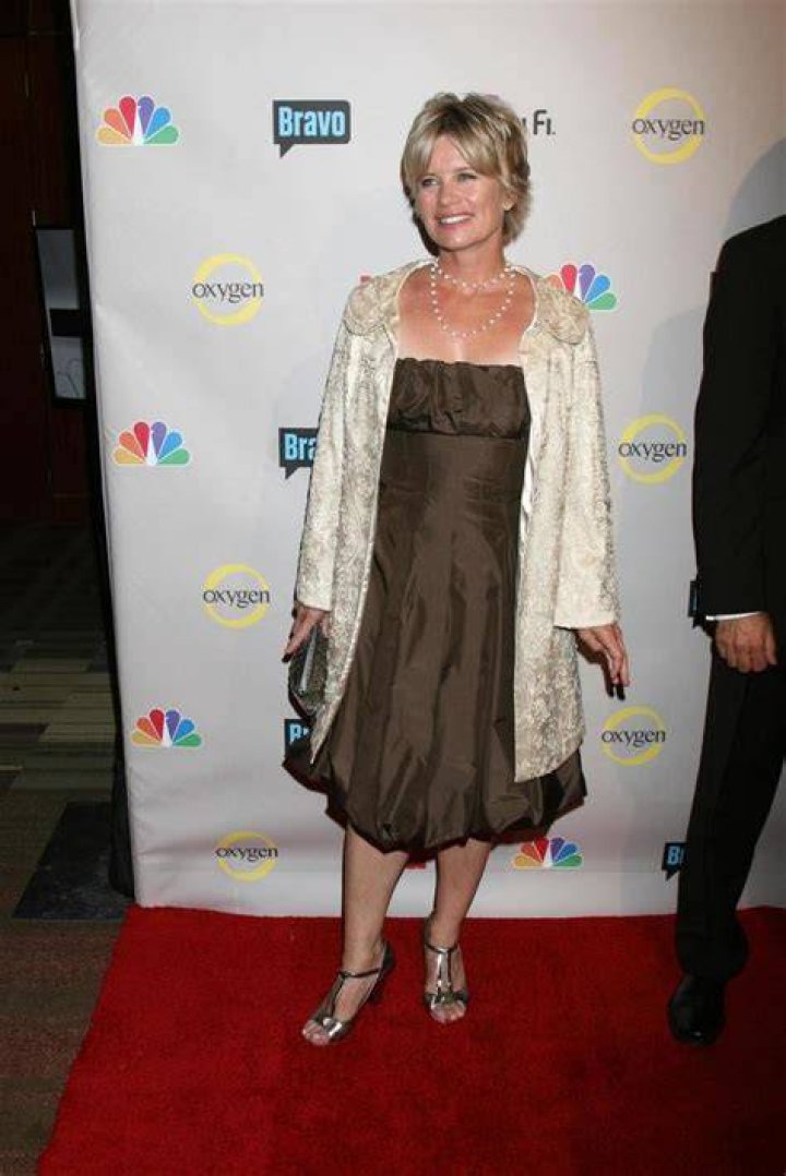 Mary Beth Evans arriving at the NBC TCA Party at the Beverly Hilton Hotel in Beverly Hills CA