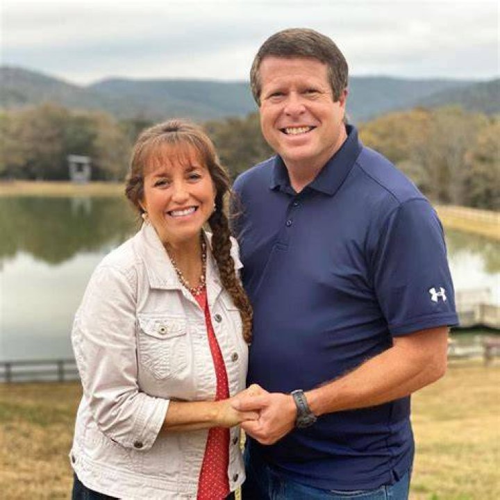 Matriarch Michelle Duggar pictured with her grandson at the day out