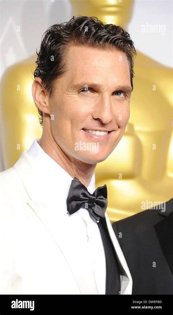 Matthew McConaughey in 2014; Matthew McConaughey is seen on the set of