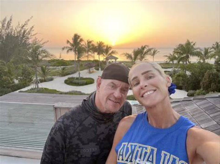 McCool has been enjoying a break away with WWE icon husband The Undertaker