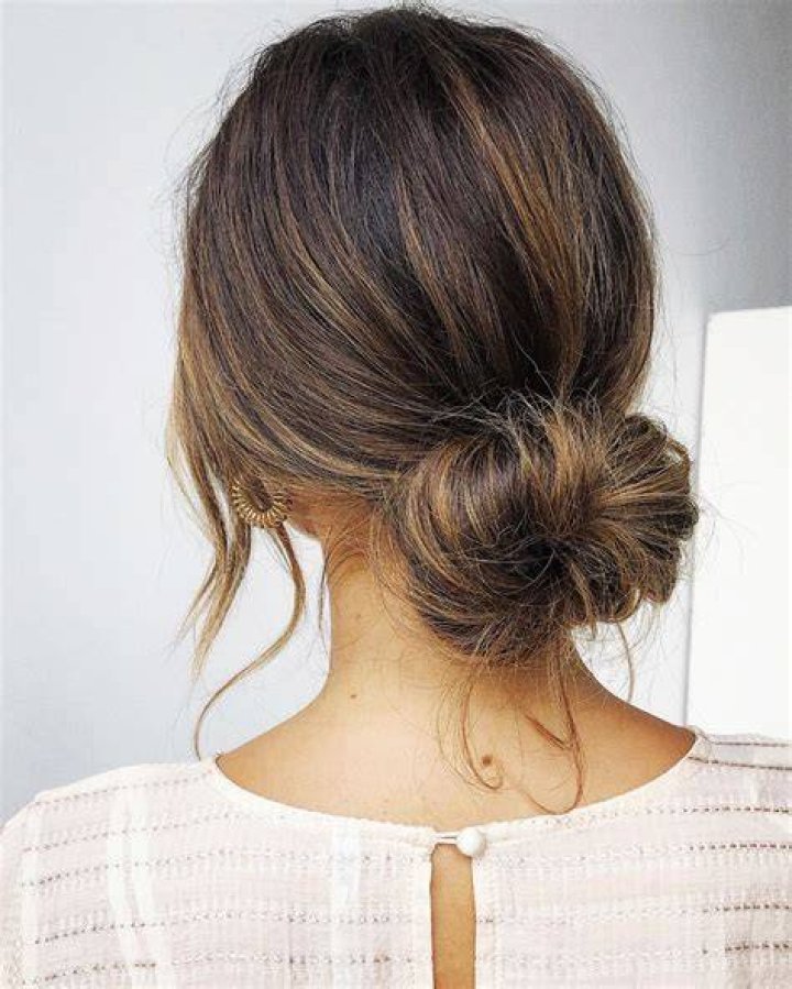 Messy Bun Hairstyle