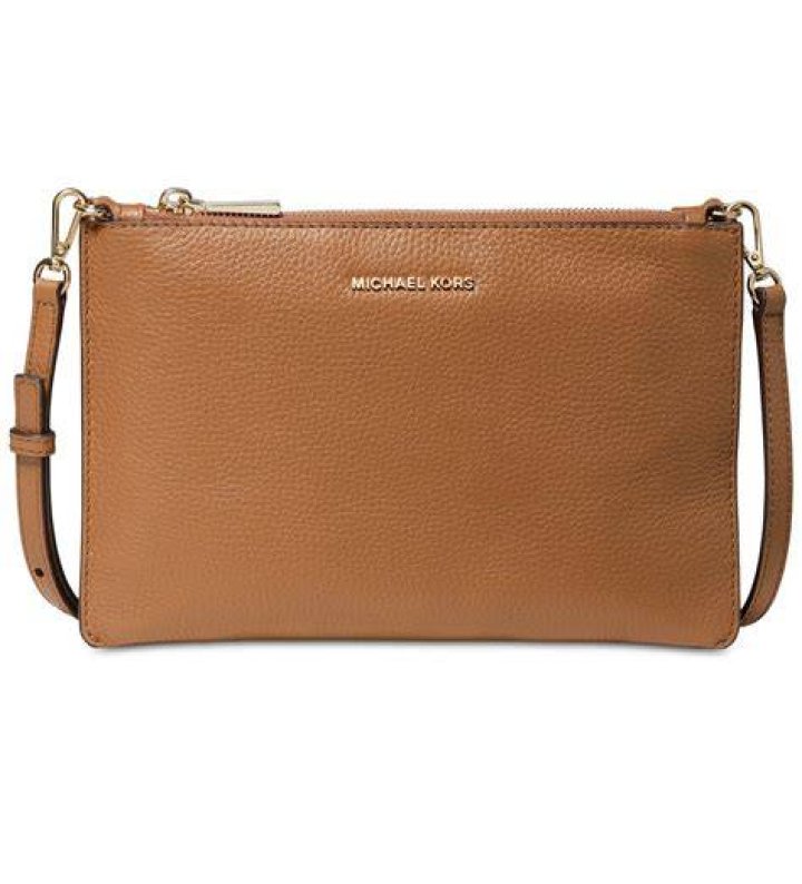 MICHAEL Michael Kors Pebble Leather Double Pouch Crossbody