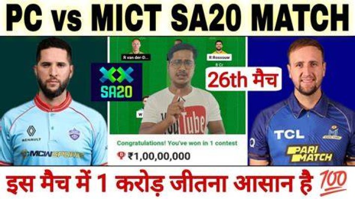 MICT vs PC SA20, Highest score in SA20, Pollard