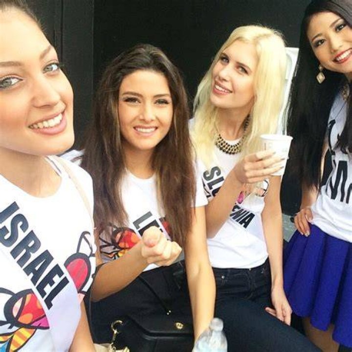 Miss Israel, Doron Matalon, jumped into an impromptu selfie with Miss Lebanon, Saly Greige, which sparked tension between the two countries in 2015