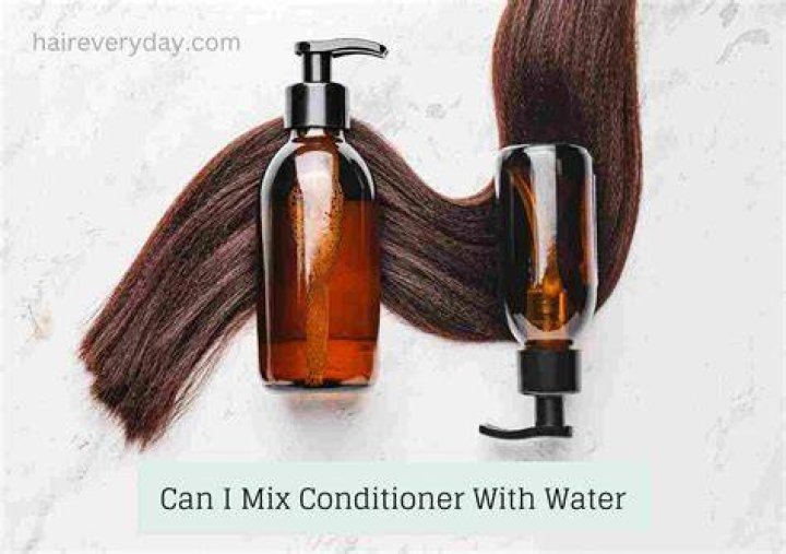 Mix conditioner with water and scrunch through damp hair before leaving it to dry naturally, use the hair food coconut by Garnier, £3.49 at Boots
