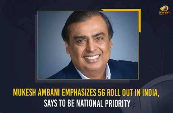 Mukesh Ambani says will roll out high quality, more affordable 5G