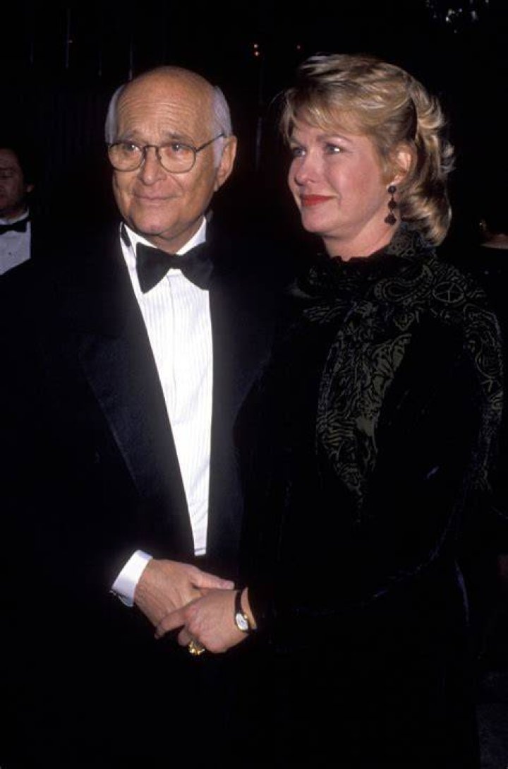 Norman Lear and his third wife, Lyn Davis