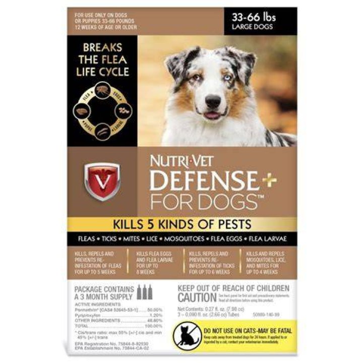 Nutri-Vet Defense Flea & Tick Control