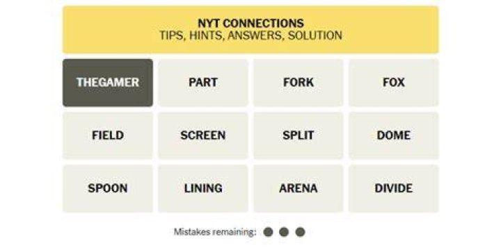 NYT Connections hint and answers (Sat, Aug 10) Rock Paper Shotgun