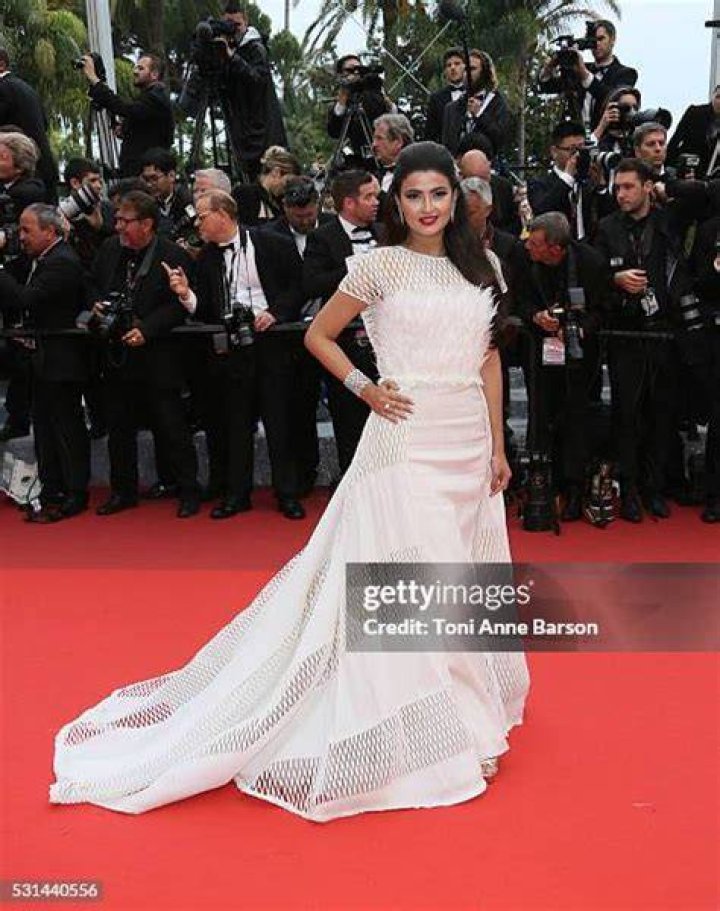 Ola AlFares at the Cannes Film Festival 2016
