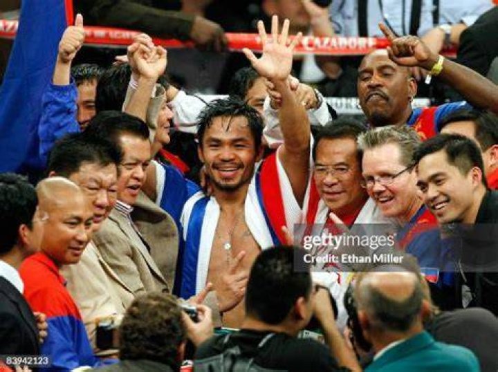 Pacquiao is arguably the Philippines' most famous son