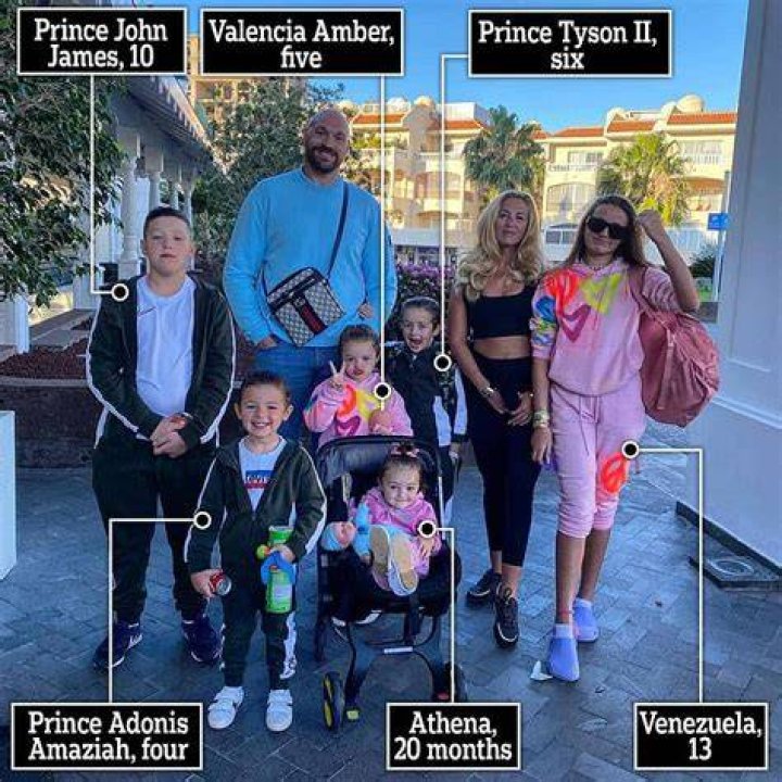Paris and Tyson have six children together
