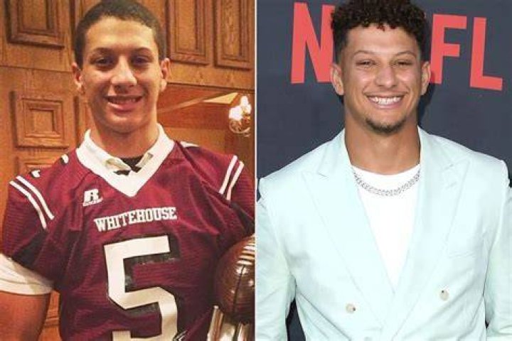 Patrick Mahomes proposed to high-school sweetheart Brittany Matthews at Arrowhead Stadium last September