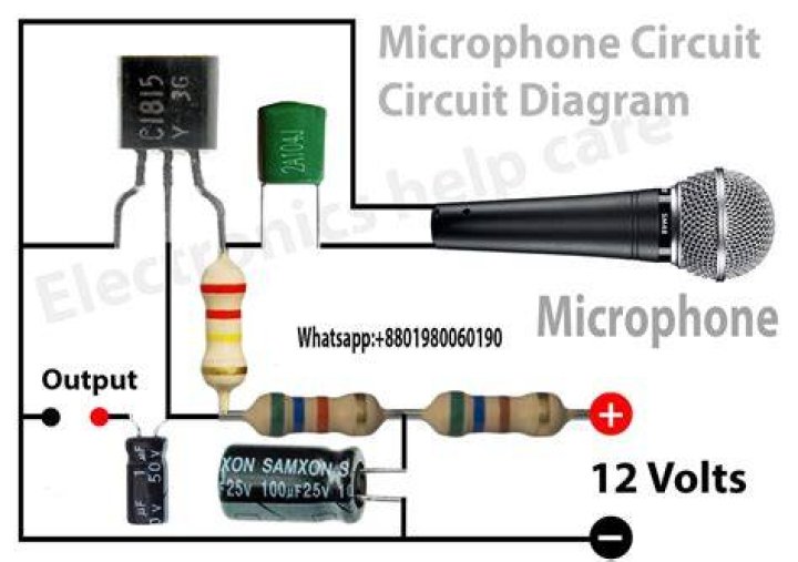 Pc Microphone Connection Diagram