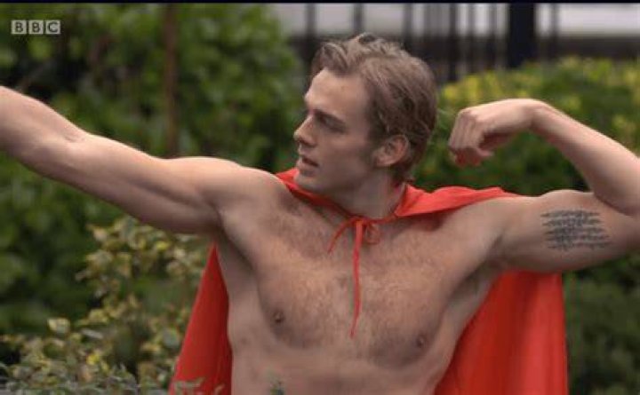 Peter Beale stripped naked in tonight's EastEnders
