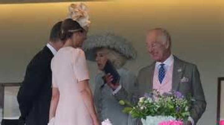 Peter Phillips introduces the Queen to his glamorous new girlfriend Tatler